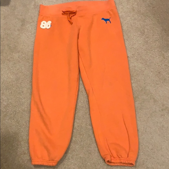 PINK Victoria's Secret Pants - PINK Victoria’s Secret My Favorite Sweats Orange M